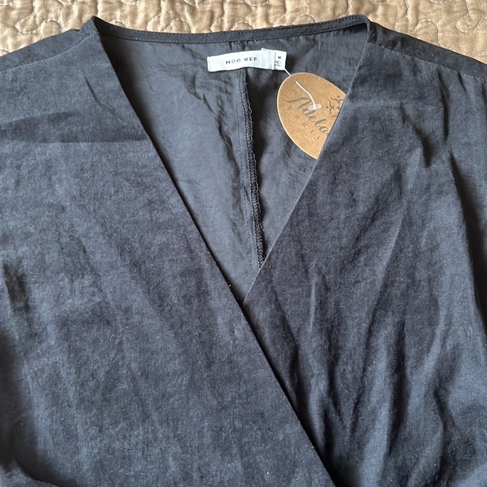 Mod Ref Wrap Romper - image 3